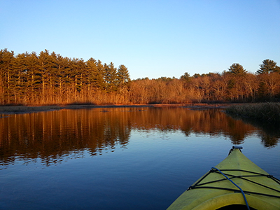 A serene scene in R.I.'s South County. (credit: SK Land Trust)