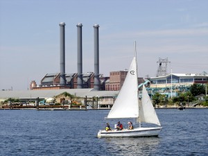 The Providence waterfront. (credit: RI Sea Grant)